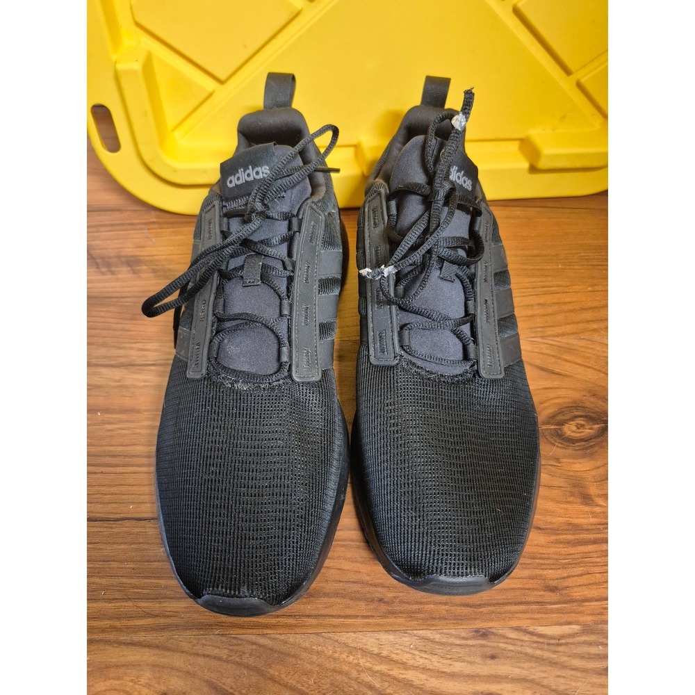 Adidas Racer TR21 Black Running Sneakers Mens 13 Cloudfoam GX0647